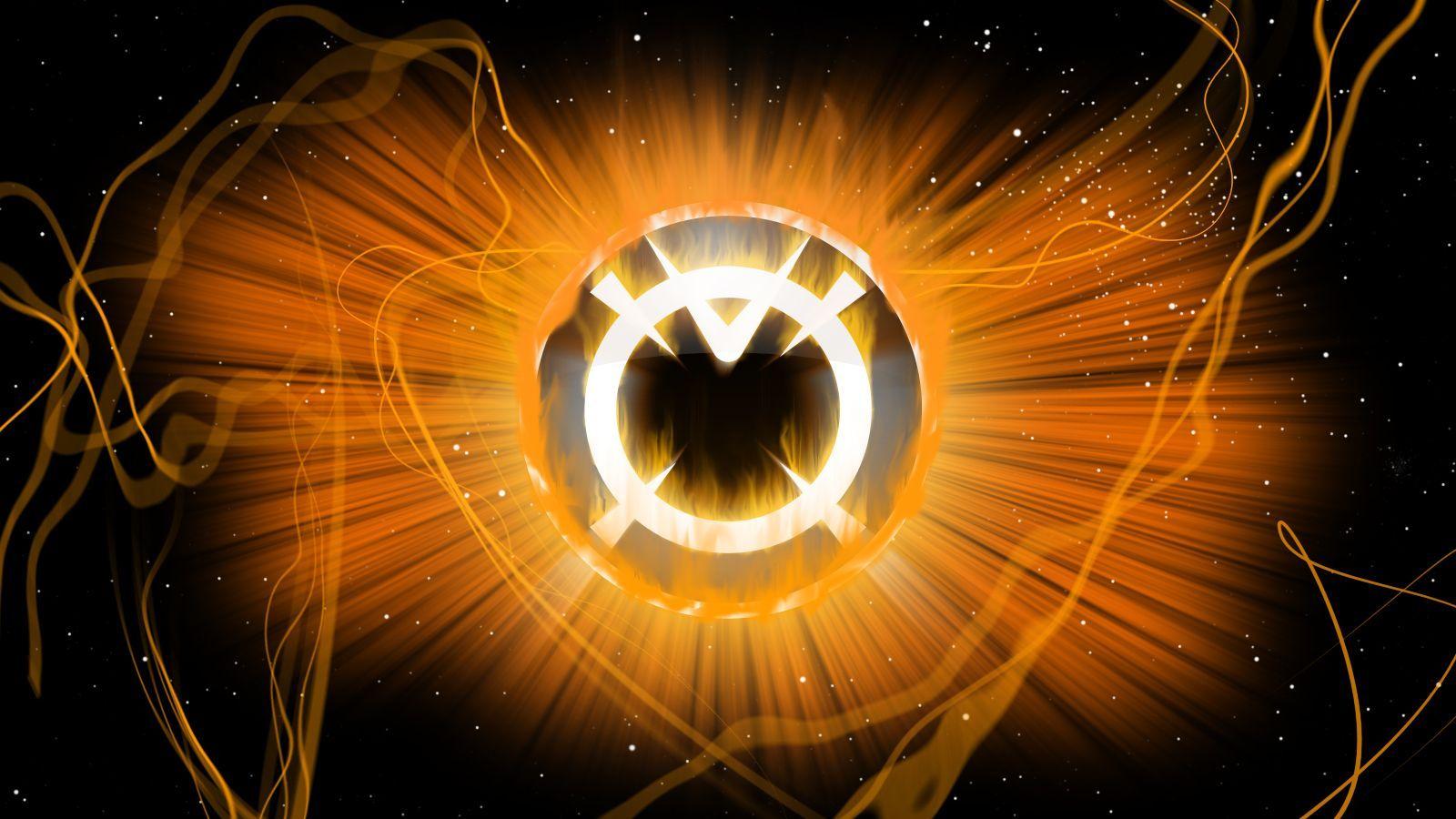1600x900 Agent Orange(Orange Lantern Corp Logo). Linterna verde, Linterna