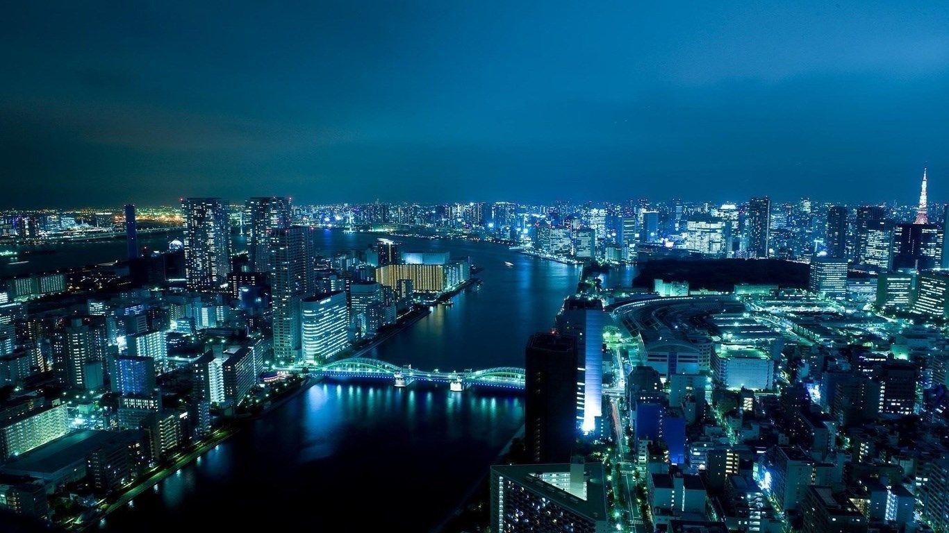 1366x768 buenos aires HD wallpaper. Tokyo skyline, City wallpaper