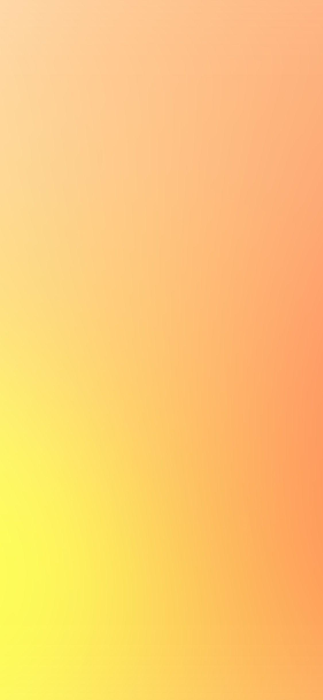 1125x2436 Peach Pink Rose Gold Gradation Blur