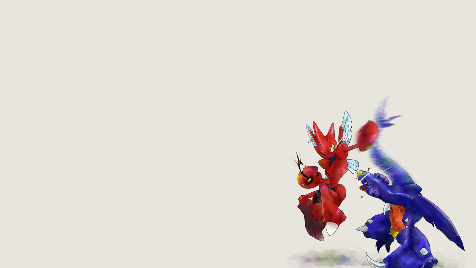 1600x900 Scizor Wallpaper