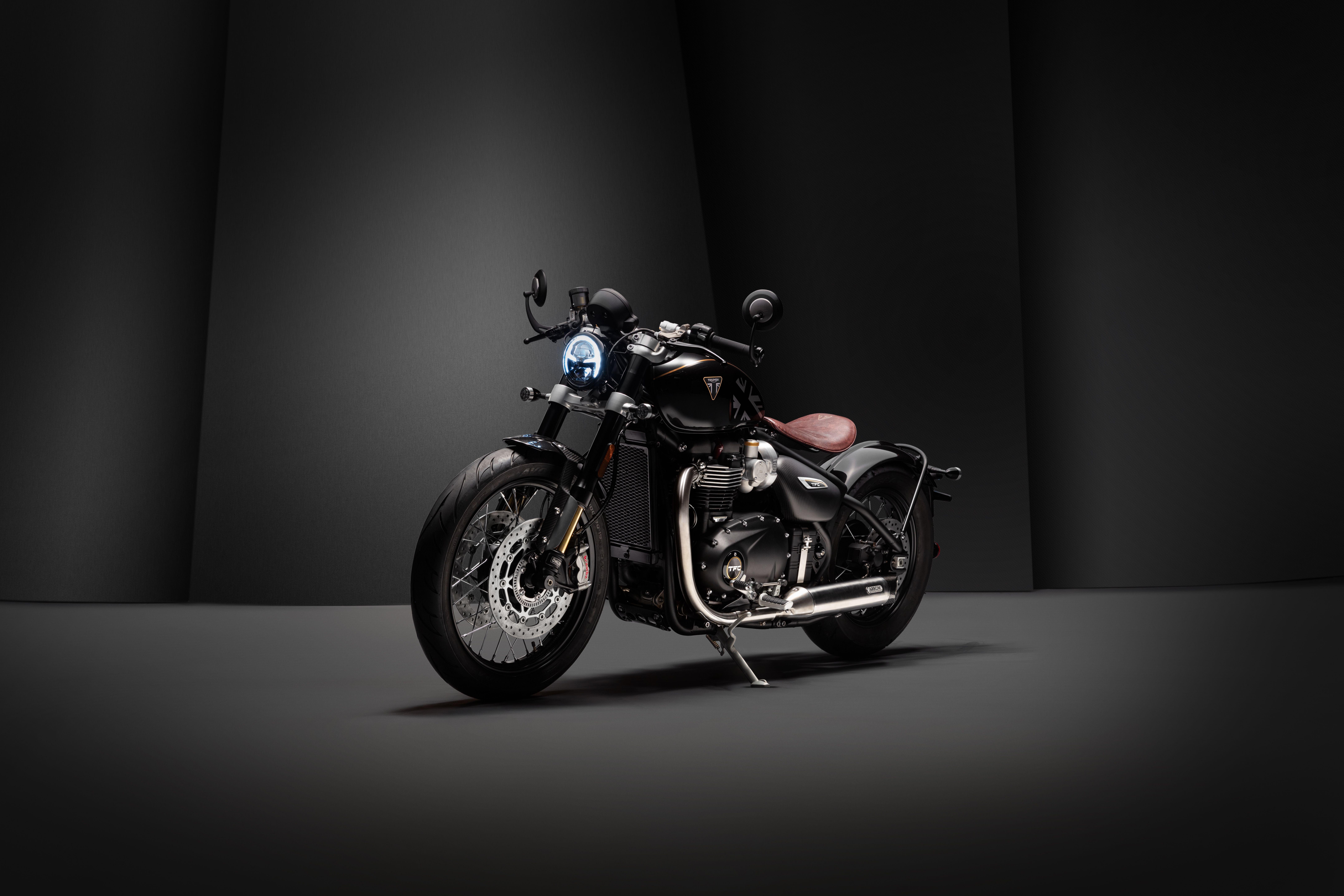 8688x5792 Triumph Bobber TFC HD Wallpaper & Background