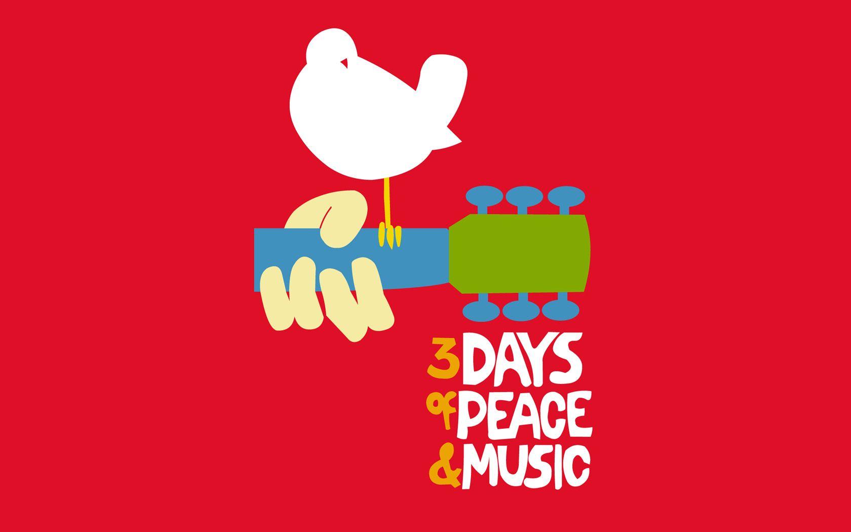 1680x1050 Woodstock Festival Wallpaper