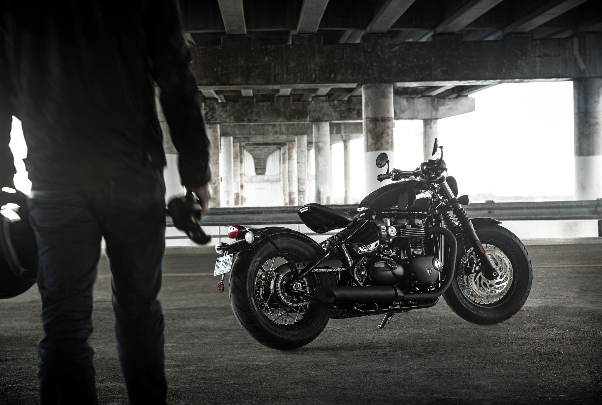 2048x1379 Triumph Bonneville Bobber Black technischen Daten zum