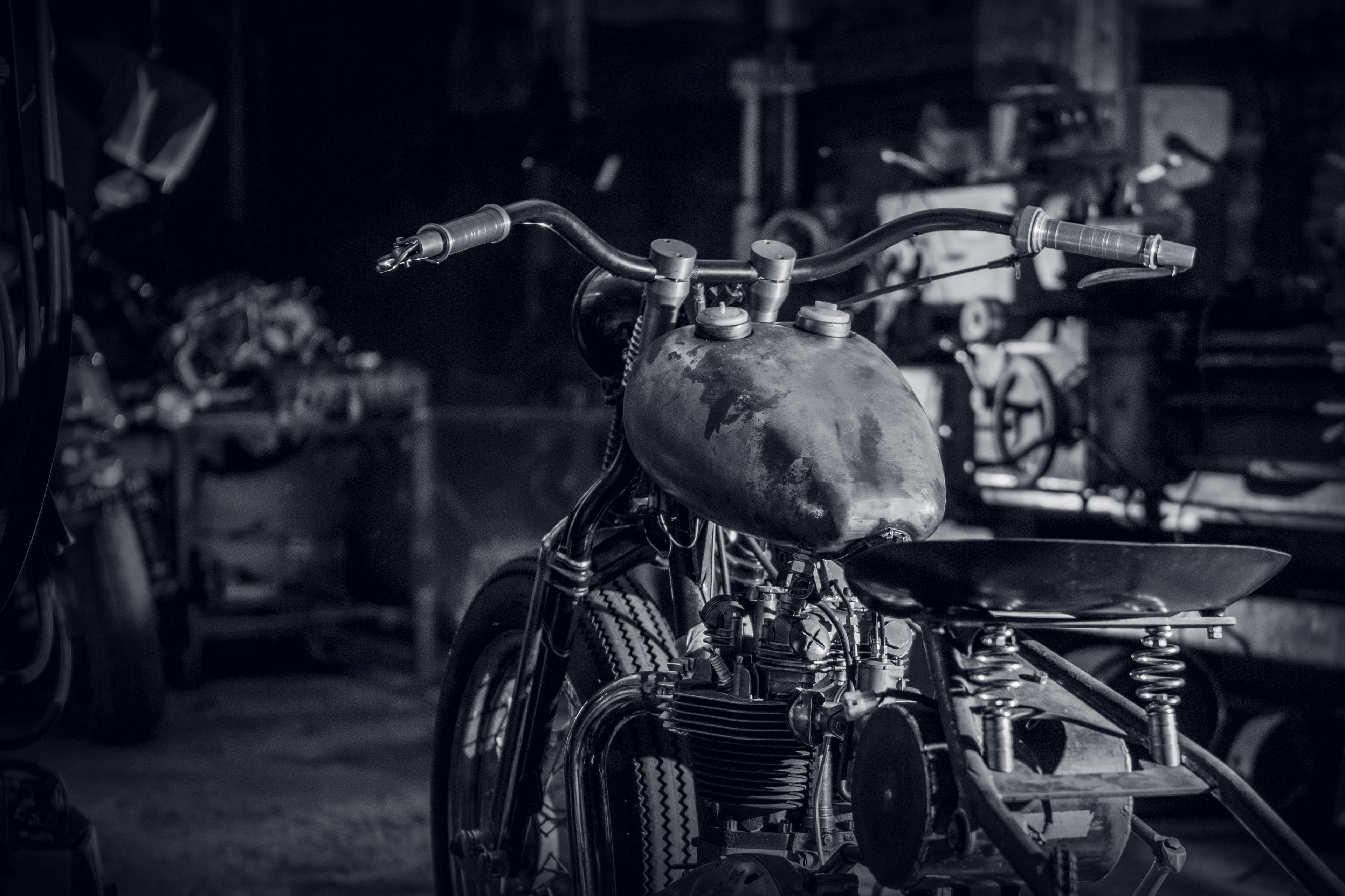 3840x2560 bobber, custom, gegesgarage, pekanbaru, triumph 4k