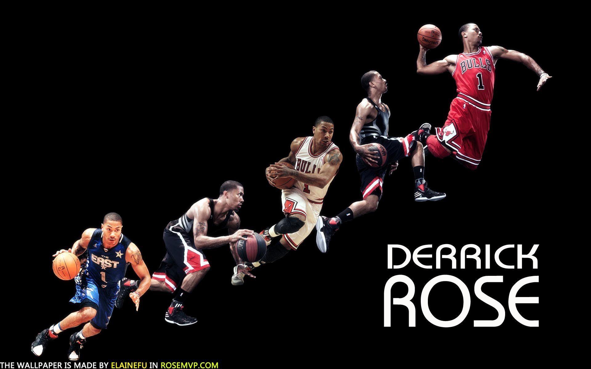 1920x1200 Derrick Rose Logo Wallpaper. Derrick rose