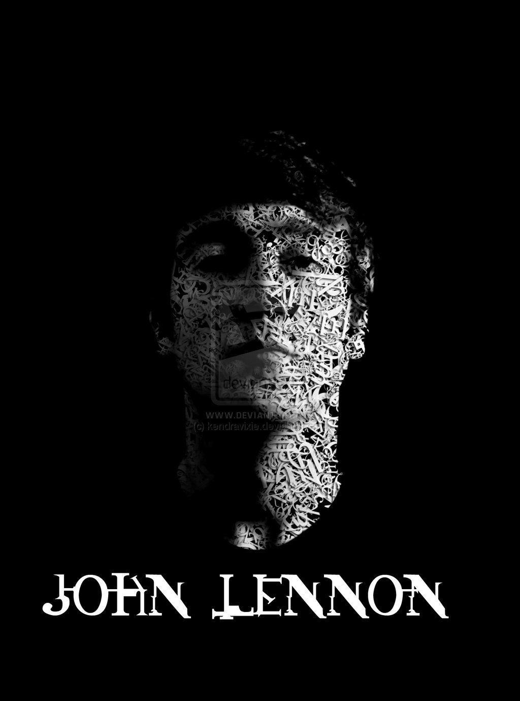 1024x1379 John Lennon Typography