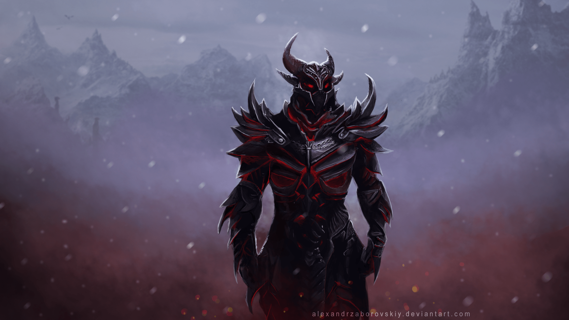 1920x1080 Skyrim Daedric Armor