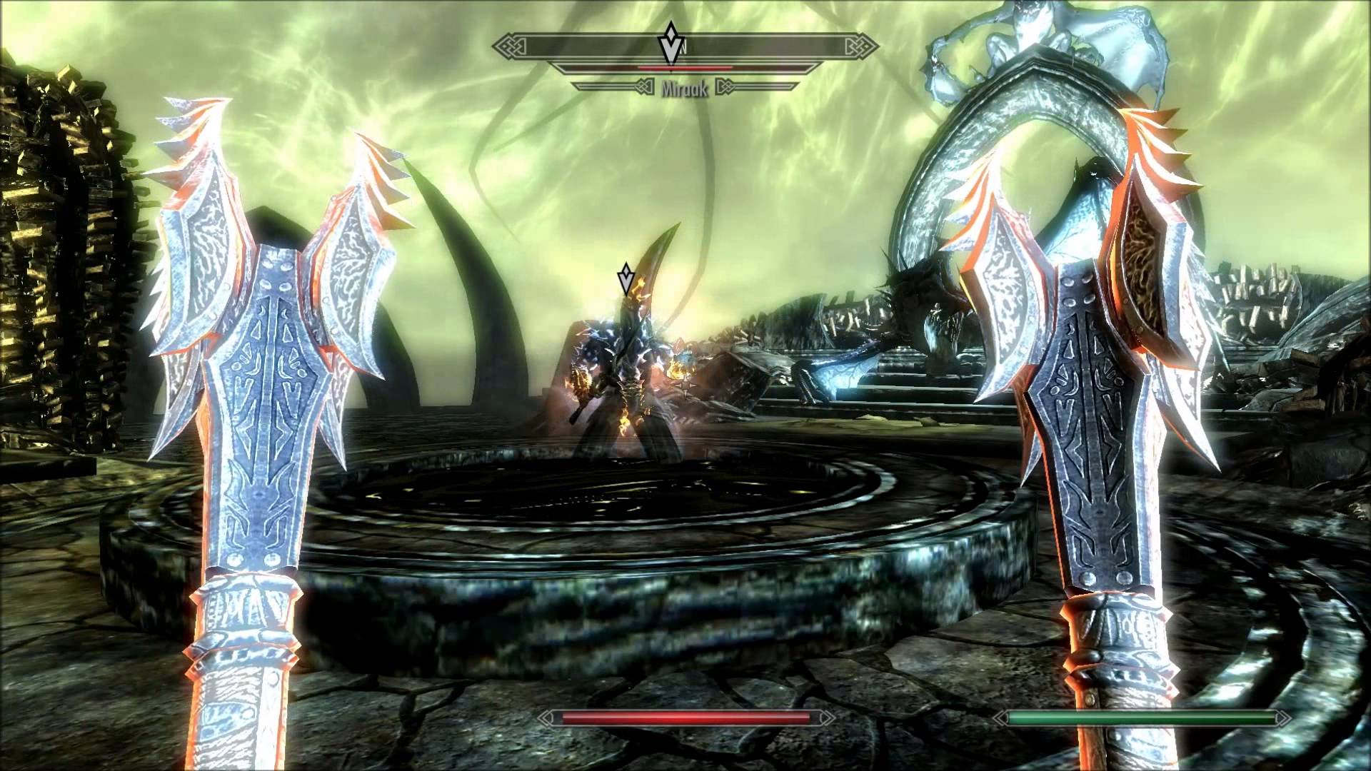 1920x1080 Skyrim Miraak Wallpaper