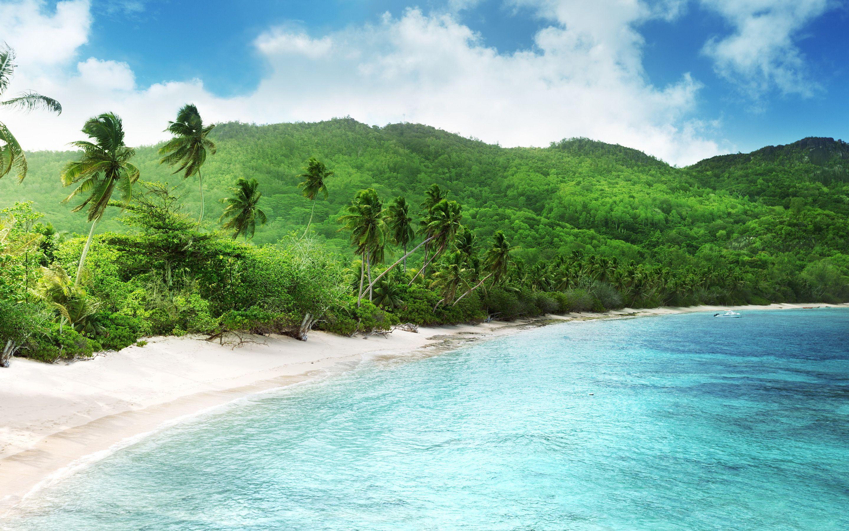 Tropical Beach Landscape Wallpapers - Top Free Tropical Beach Landscape ...