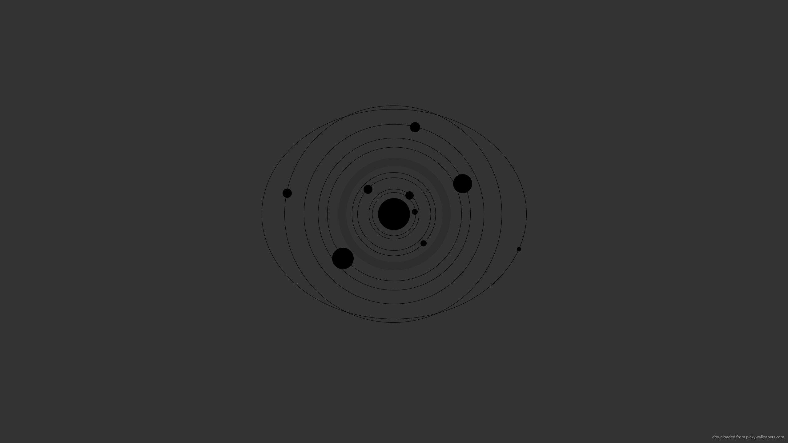 2560x1440 Dark Gray