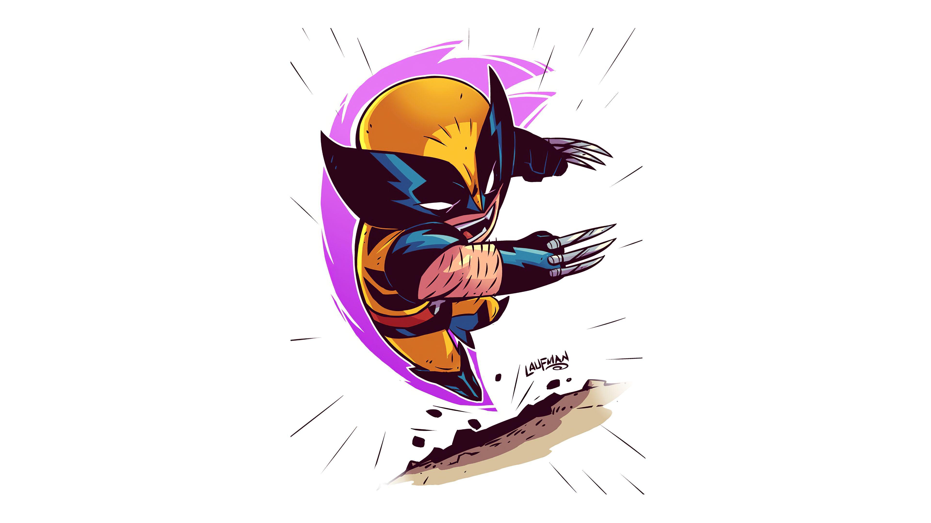 3840x2160 Wolverine Minimalism Artwork 4k 320x568 Resolution HD 4k