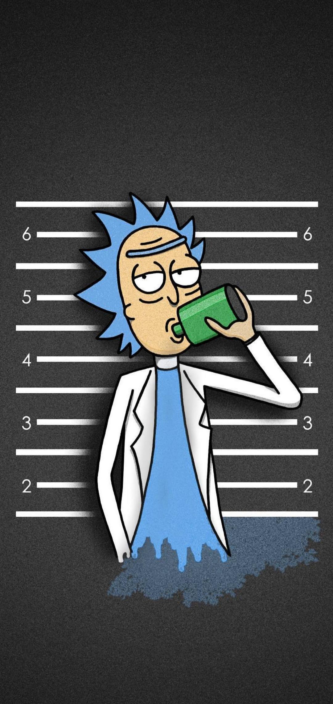 1080x2280 Rick and Morty Wallpaper Best .m.