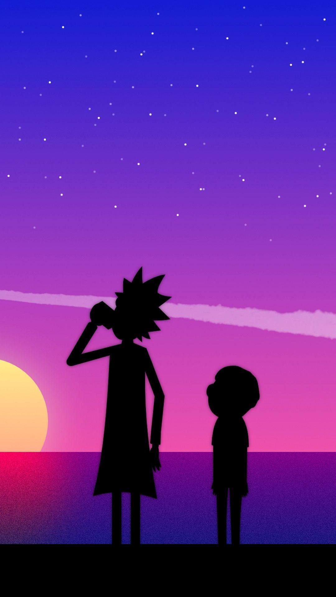 1080x1920 Mobile Wallpaper HD Rick und Morty Filmplakat Wallpaper HD