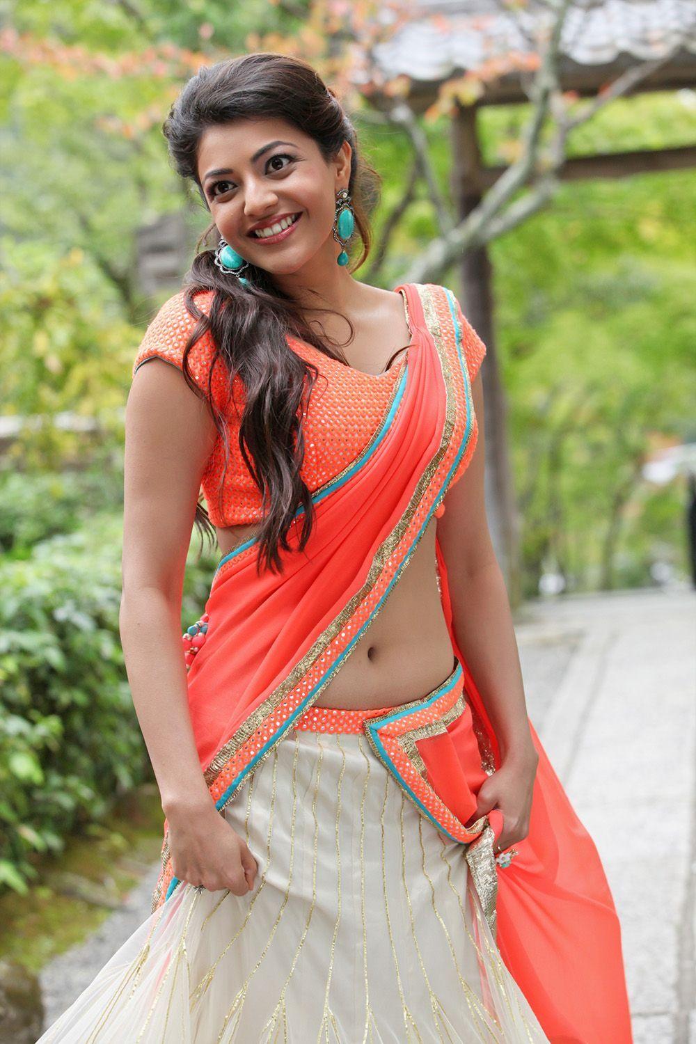1000x1500 Kajal Agarwal Navel Wallpaper