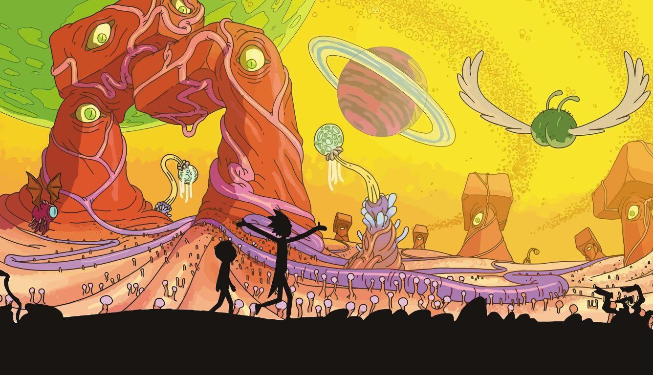 1336x768 Rick And Morty HD Laptop Wallpaper, HD Artist 4K
