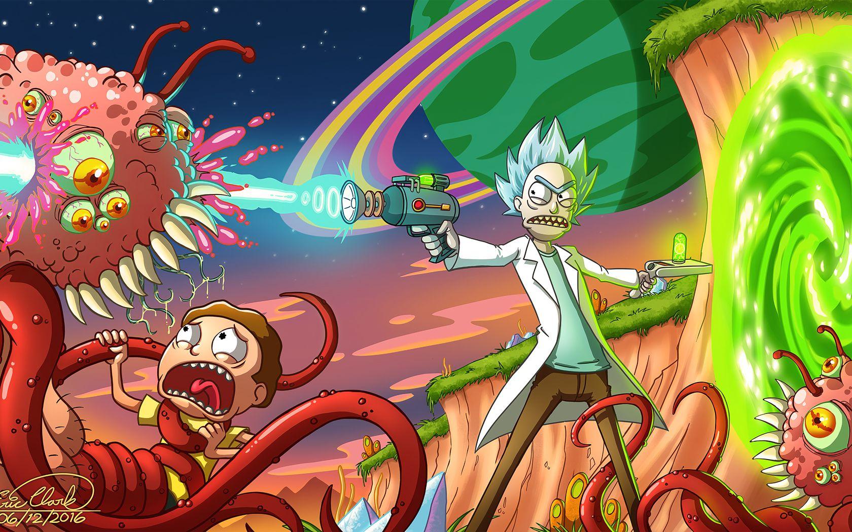 1680x1050 Rick And Morty Smith Adventures 4k 1680x1050 Resolution