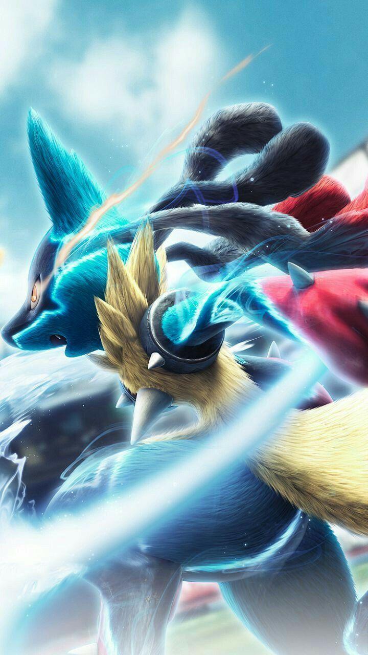 720x1280 Lucario. #pokémon HD wallpaper. #Awesome wallpaper for iPhone. #iPhone. #Pokémon. #Awesome