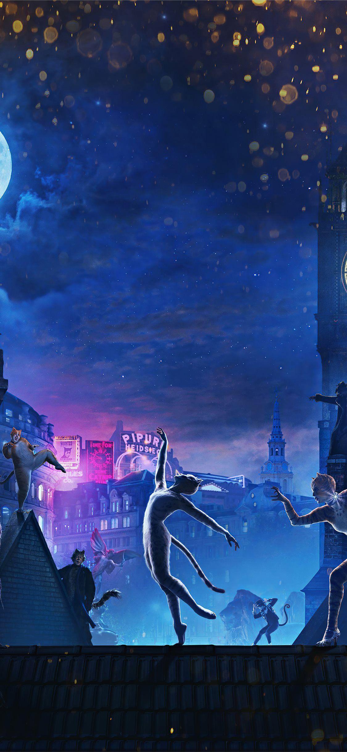 1125x2436 cats movie 2019 iPhone 11 Wallpaper Free Download