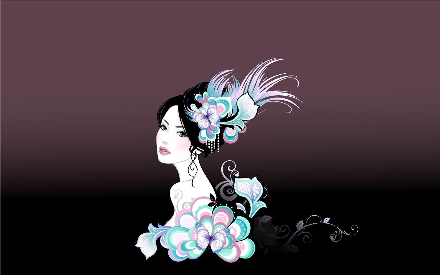 1440x900 Fashion Girl desktop PC and Mac wallpaper