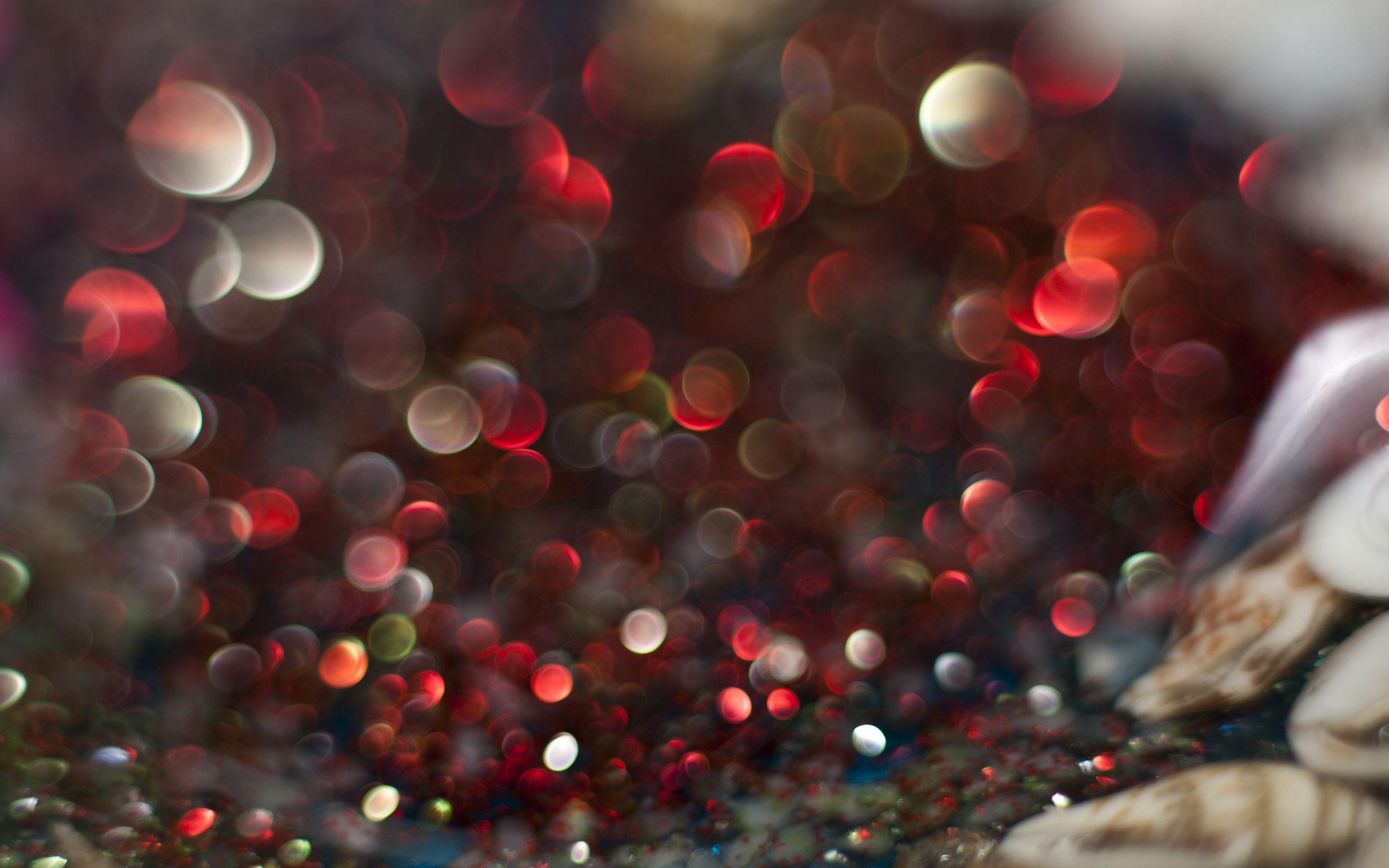 3840x2400 Download Red and dark, abstract, bokeh wallpaper, 3840x 4K Ultra HD 16: Widescreen