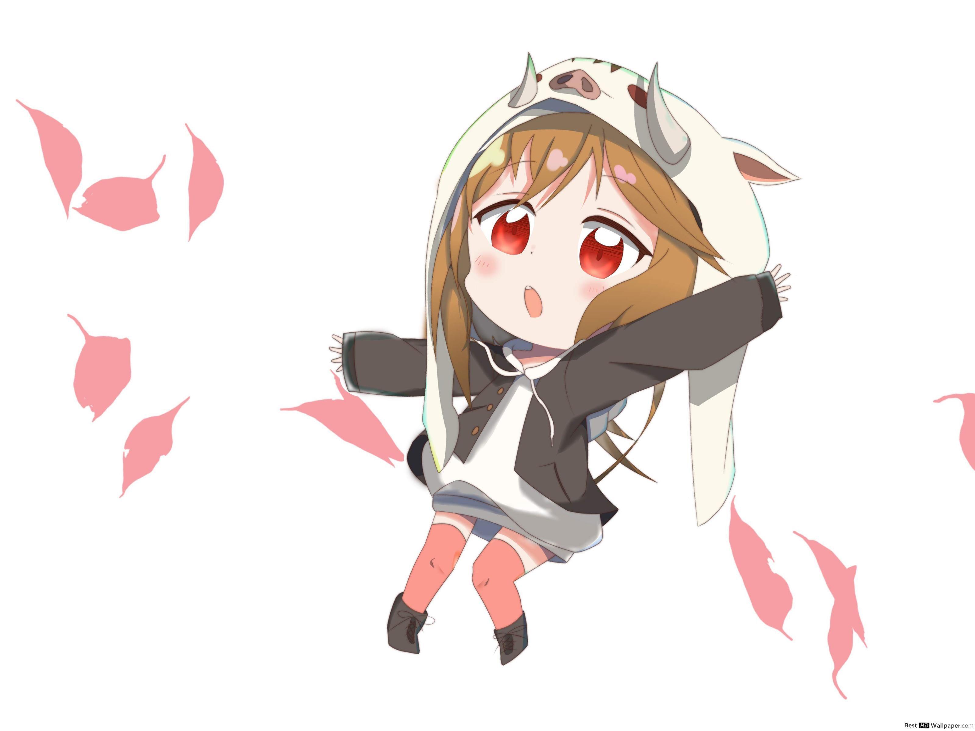 3200x2400 Anime Original Chibi Girl HD wallpaper download