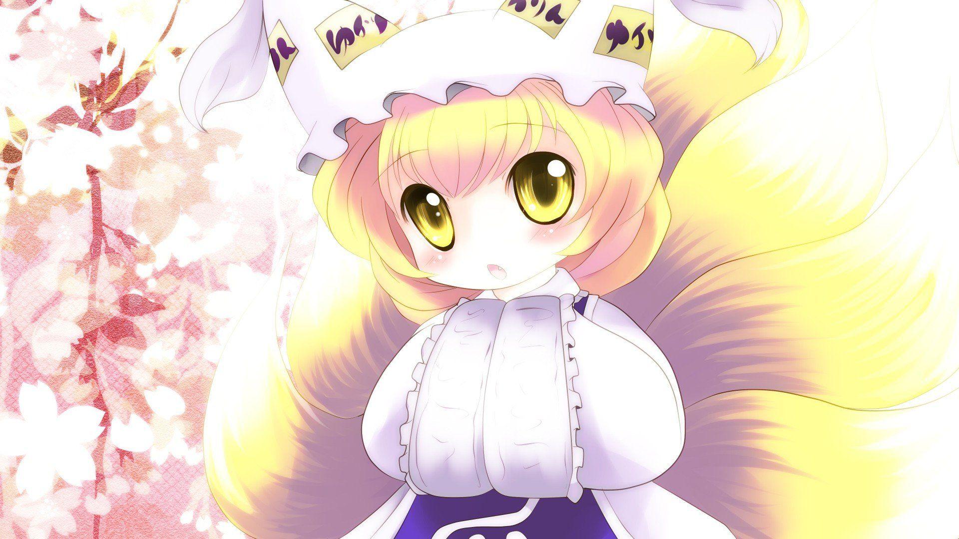 1920x1080 Cute Halloween Anime Girl Wallpaper