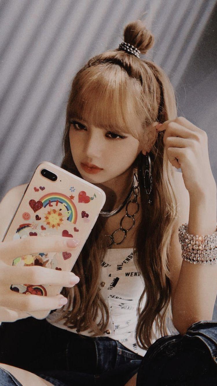 750x1334 Lisa Blackpink wallpaper. jisoo, jojo, jennie, simpsons