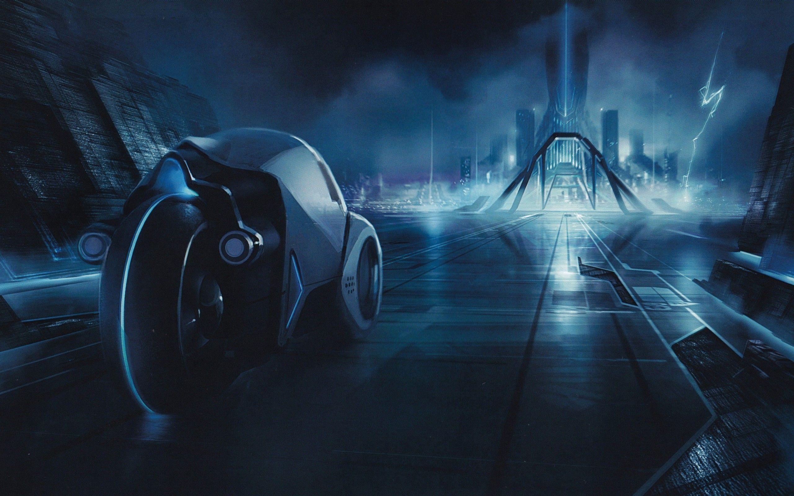 2560x1600 Futuristic tron artwork wallpaper background. Tron legacy, Tron