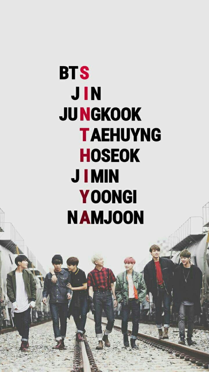 BTS Names Wallpapers - Top Free BTS Names Backgrounds - WallpaperAccess