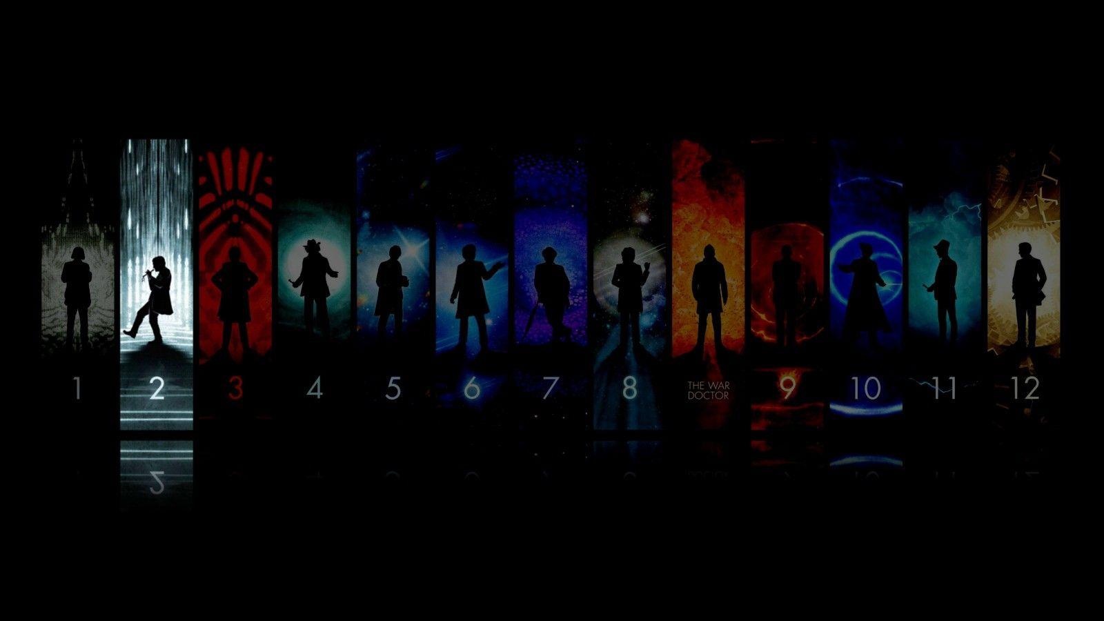 1600x900 night, Doctor Who, ART, color, stage, darkness, screenshot