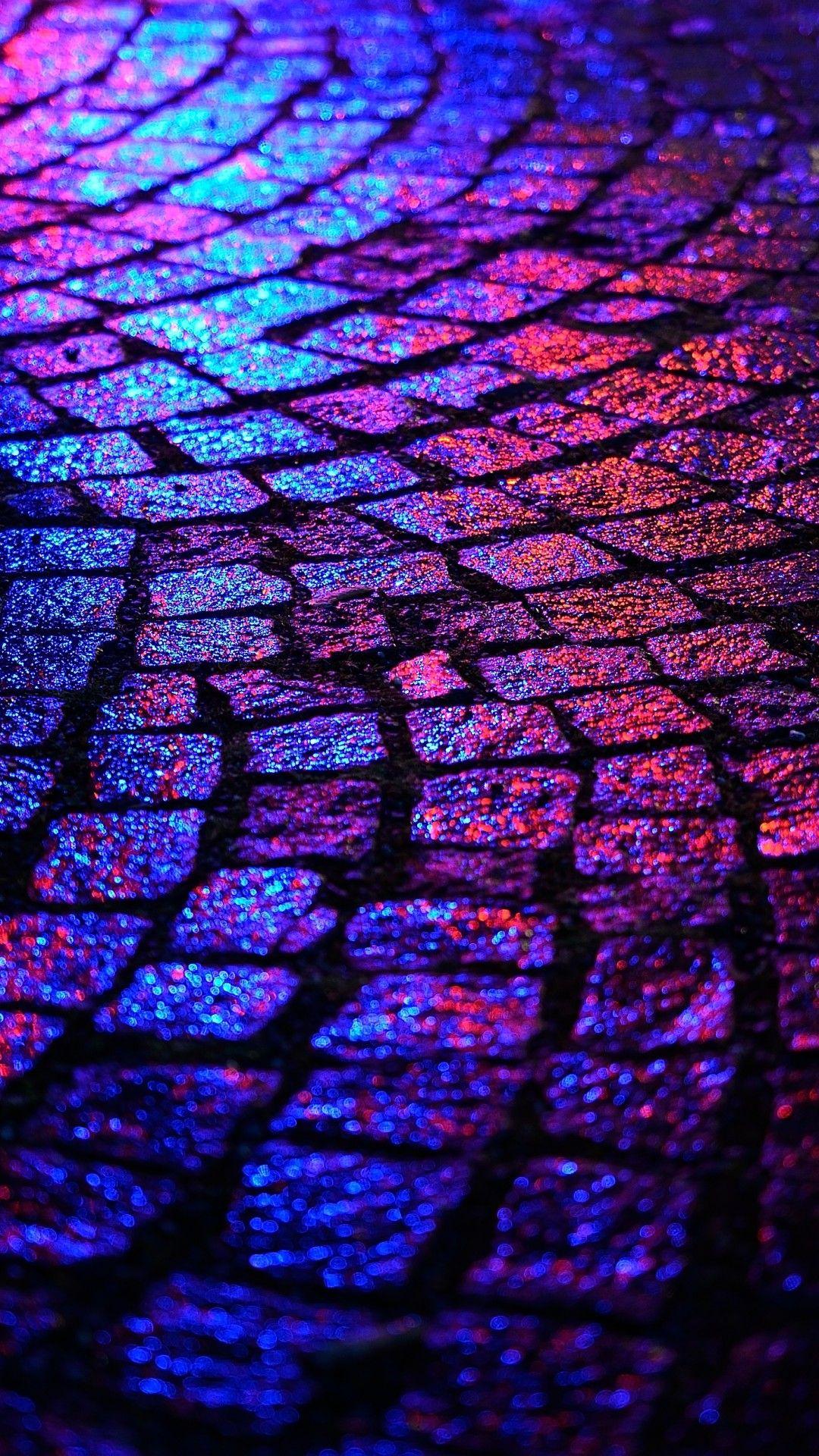 1080x1920 Path Neon Wallpaper