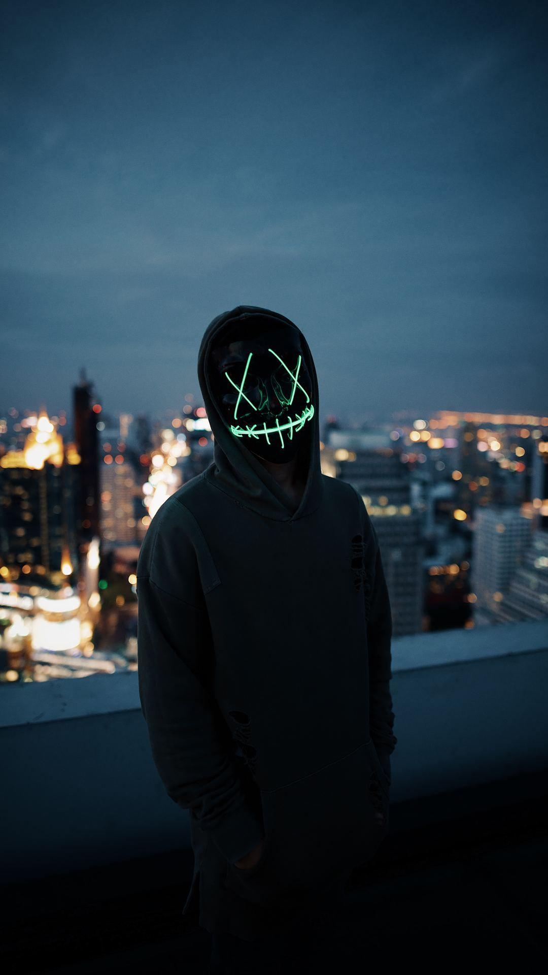 1080x1920 Mask Guy Neon