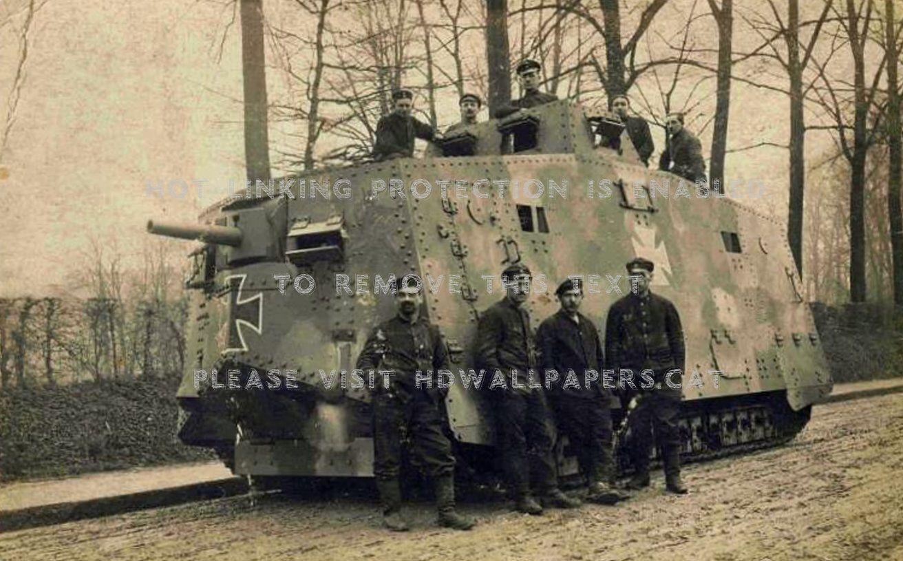 1312x815 a7v wwi german tank technology