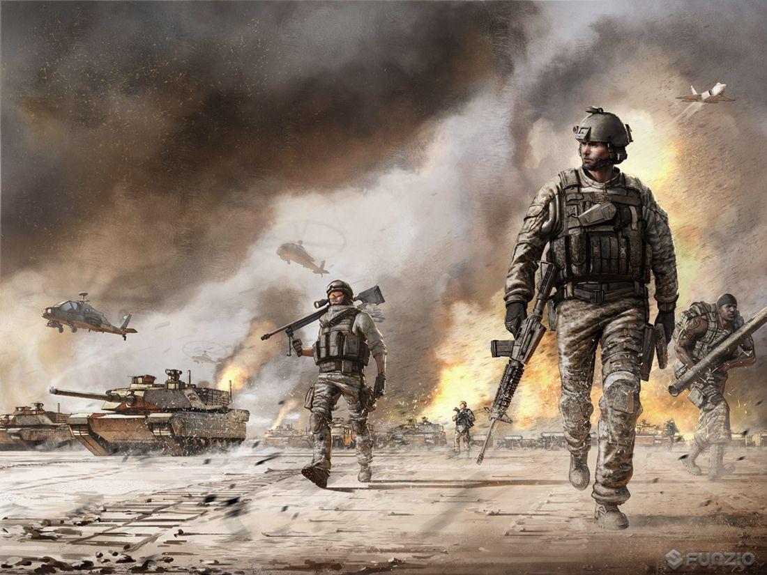 War Scene Wallpapers - Top Free War Scene Backgrounds - WallpaperAccess