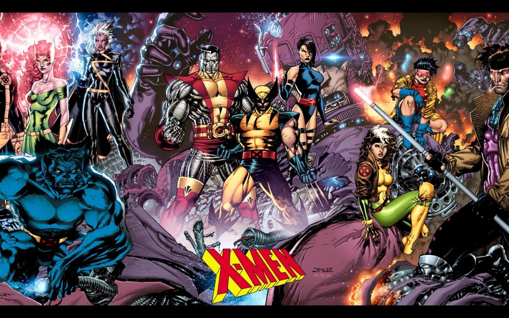 1680x1050 Free download 90s X Men Computer Wallpaper Desktop Background