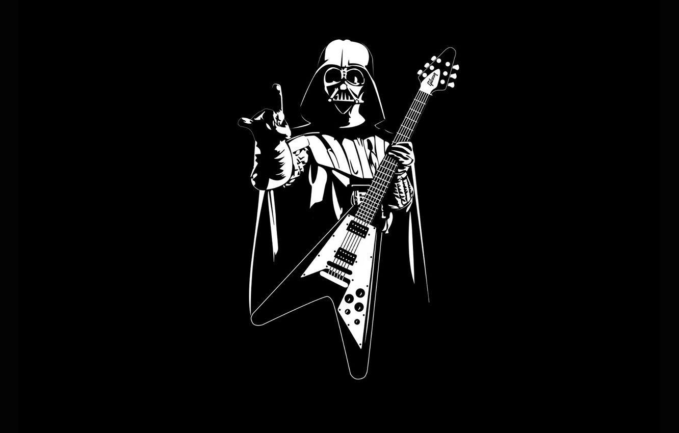 1332x850 Wallpaper Star Wars, guitar, Heavy Metal, Pearls image for desktop, section минимализм