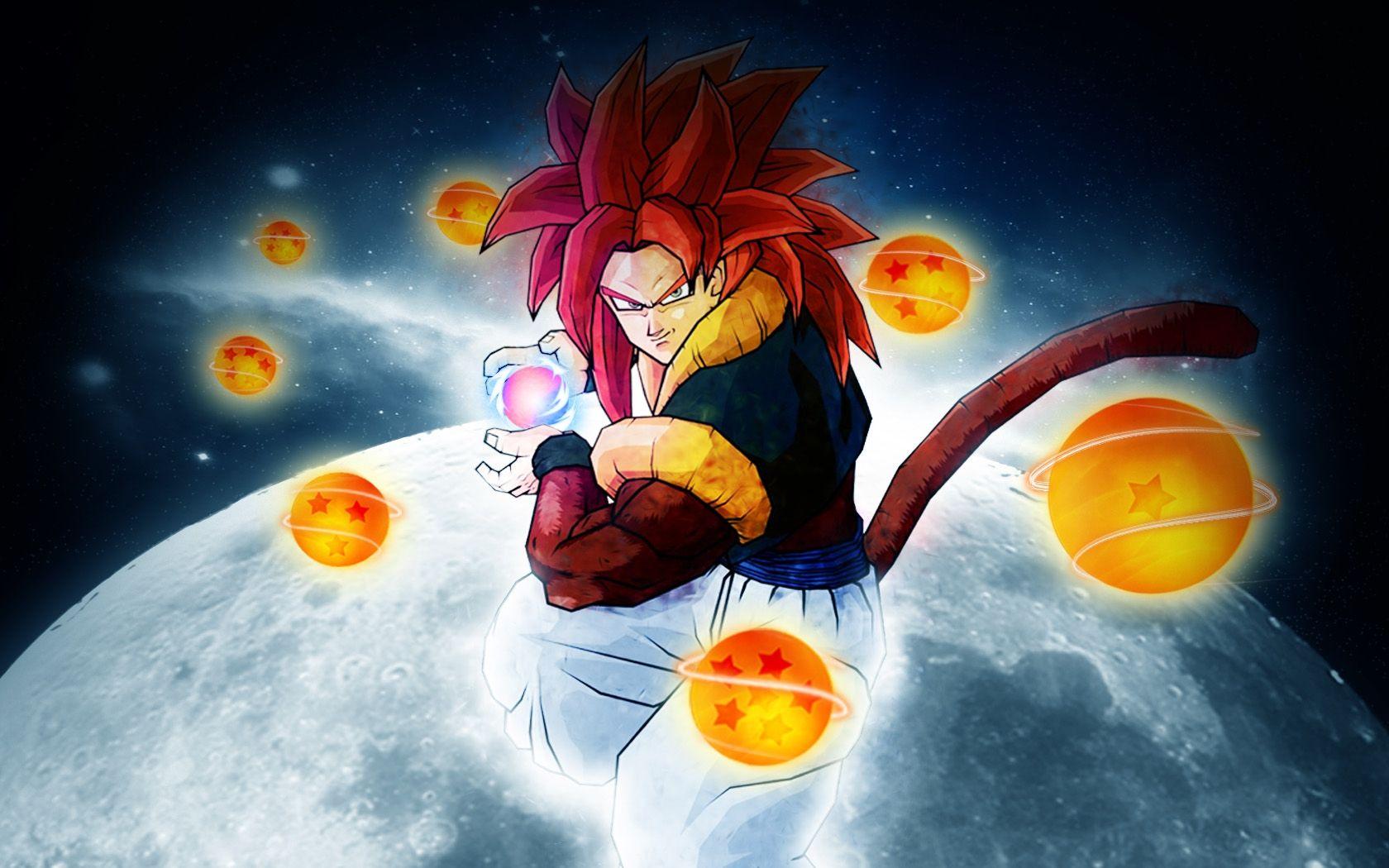 Dragon Ball Z Gogeta Super Saiyan 4 Wallpaper