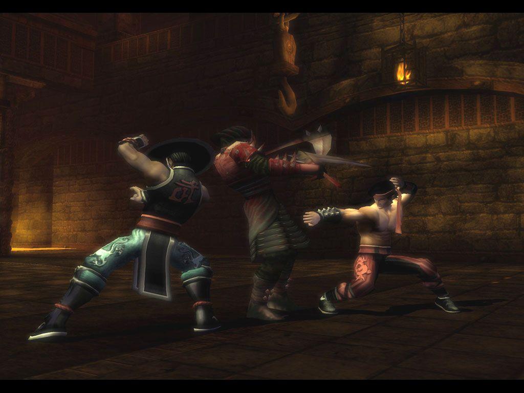 1024x768 Mortal Kombat: Shaolin Monks (Game)