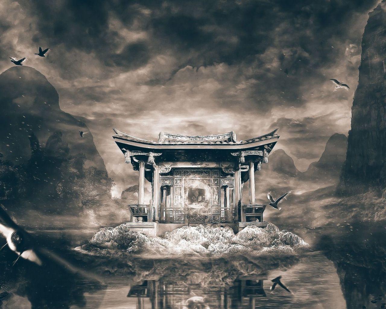 1280x1024 Free download Chinese Temple Wallpaper Top Chinese Temple