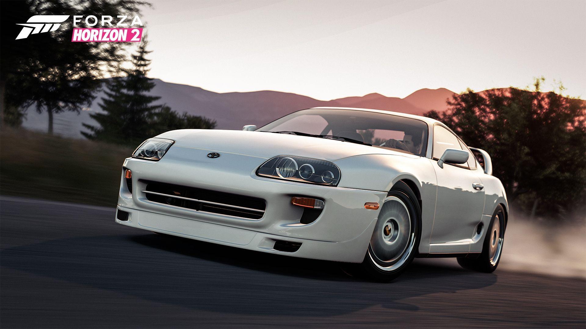 Toyota supra white