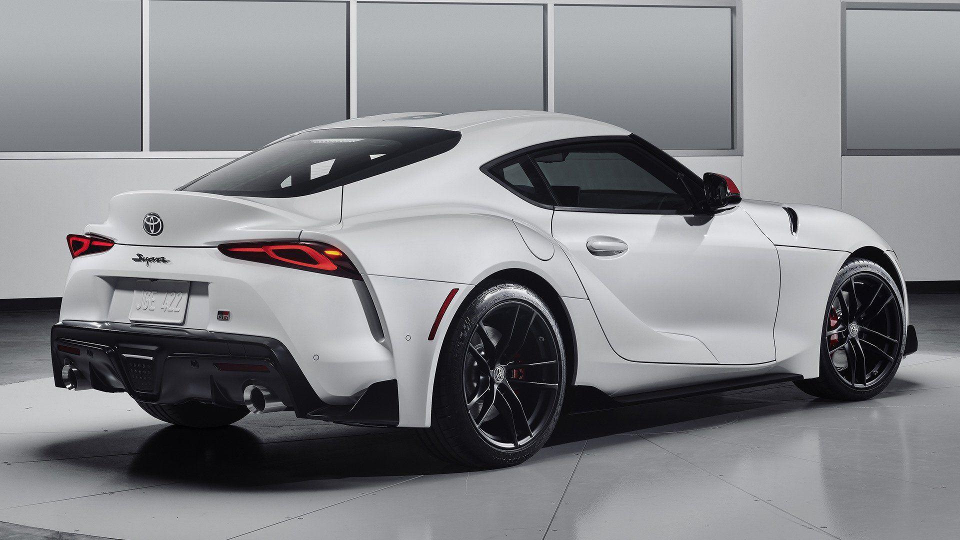 Toyota supra white