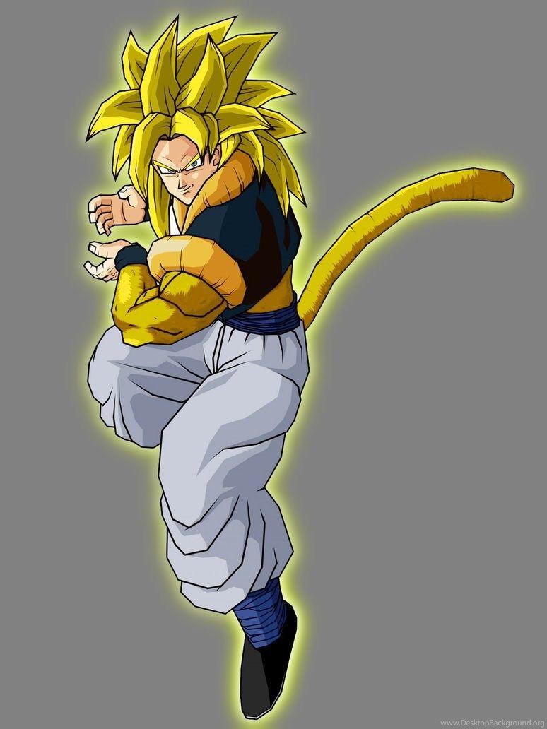 774x1032 Dragon Ball Z Gogeta Super Saiyan 4 Wallpaper Desktop Background