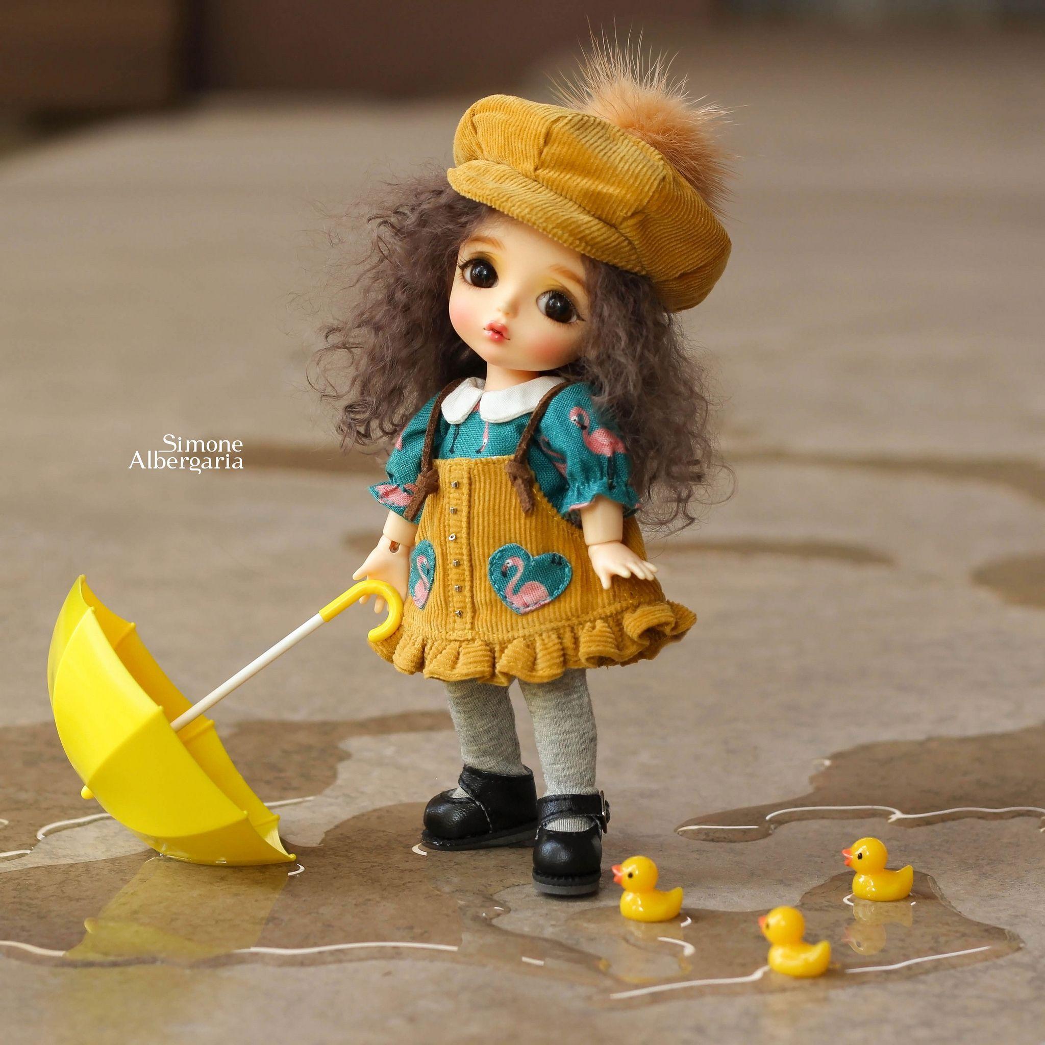 2048x2048 After rain. Cute baby dolls, Cute cartoon girl, Cute baby