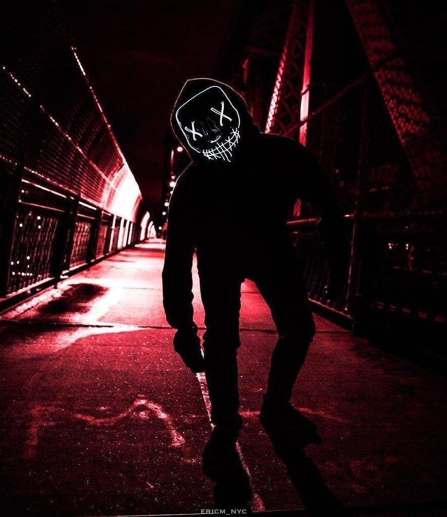 885x1023 Supreme Purge Mask Wallpaper
