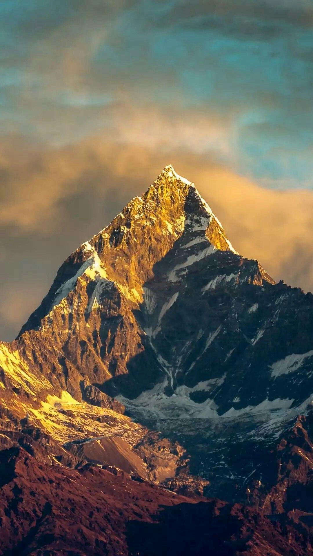 1080x1920 iPhone Wallpaper. Mountainous landforms, Mountain, Sky, Nature