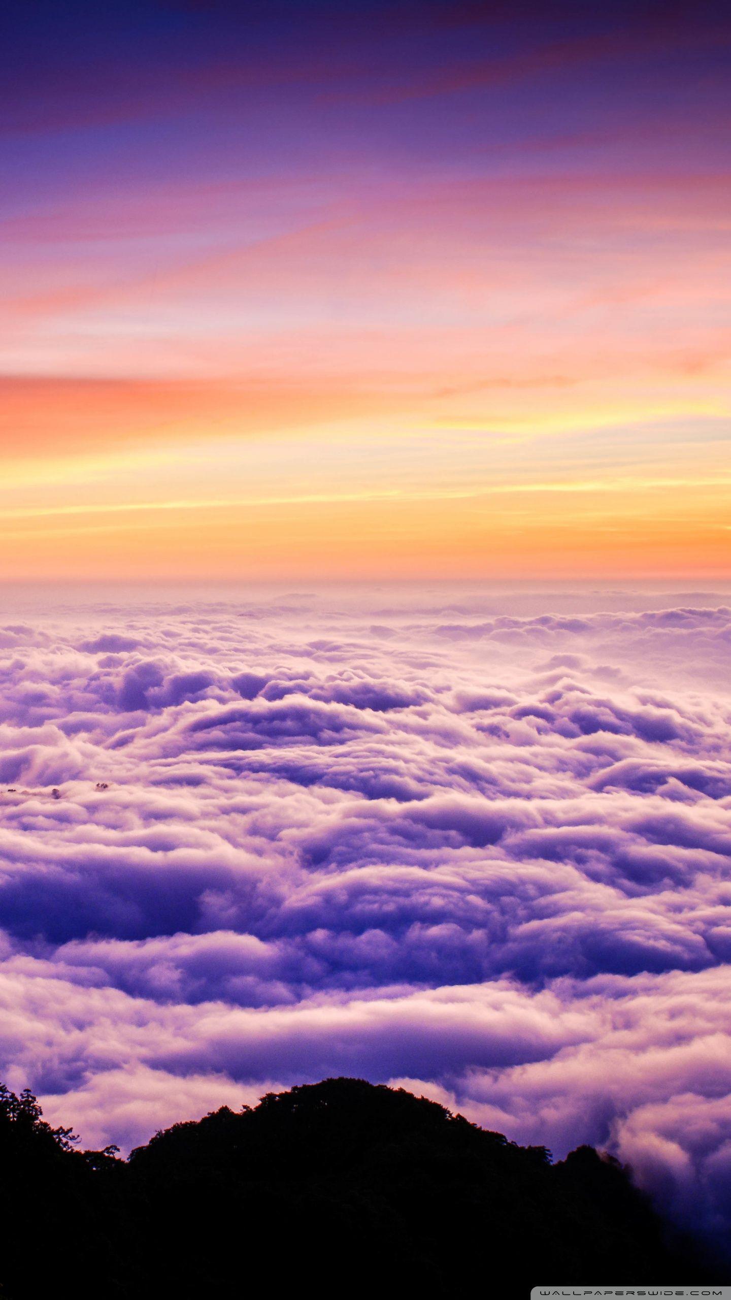 1440x2560 Above The Clouds Ultra HD Desktop Background Wallpaper for 4K UHD