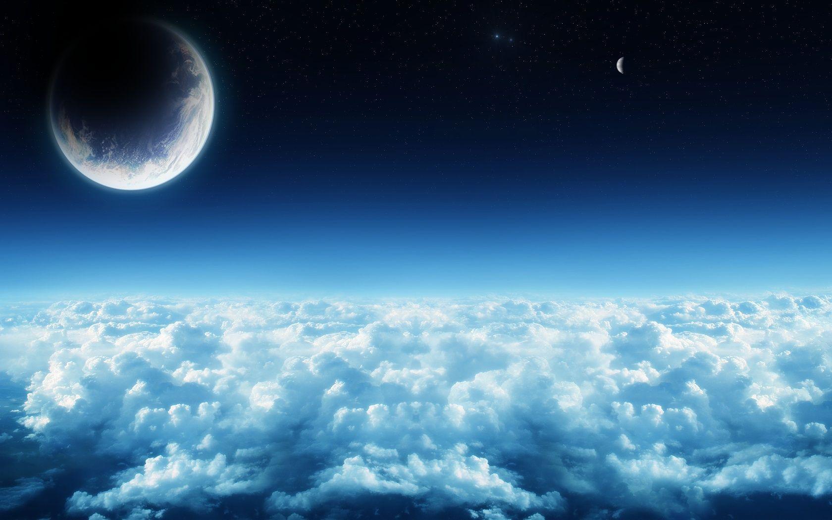 1680x1050 Above The Clouds The Sky Wallpaper