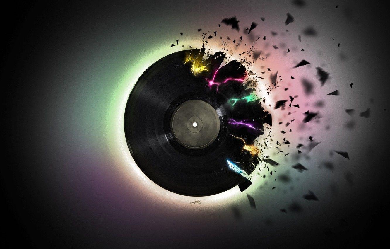 1332x850 Record Music Wallpaper