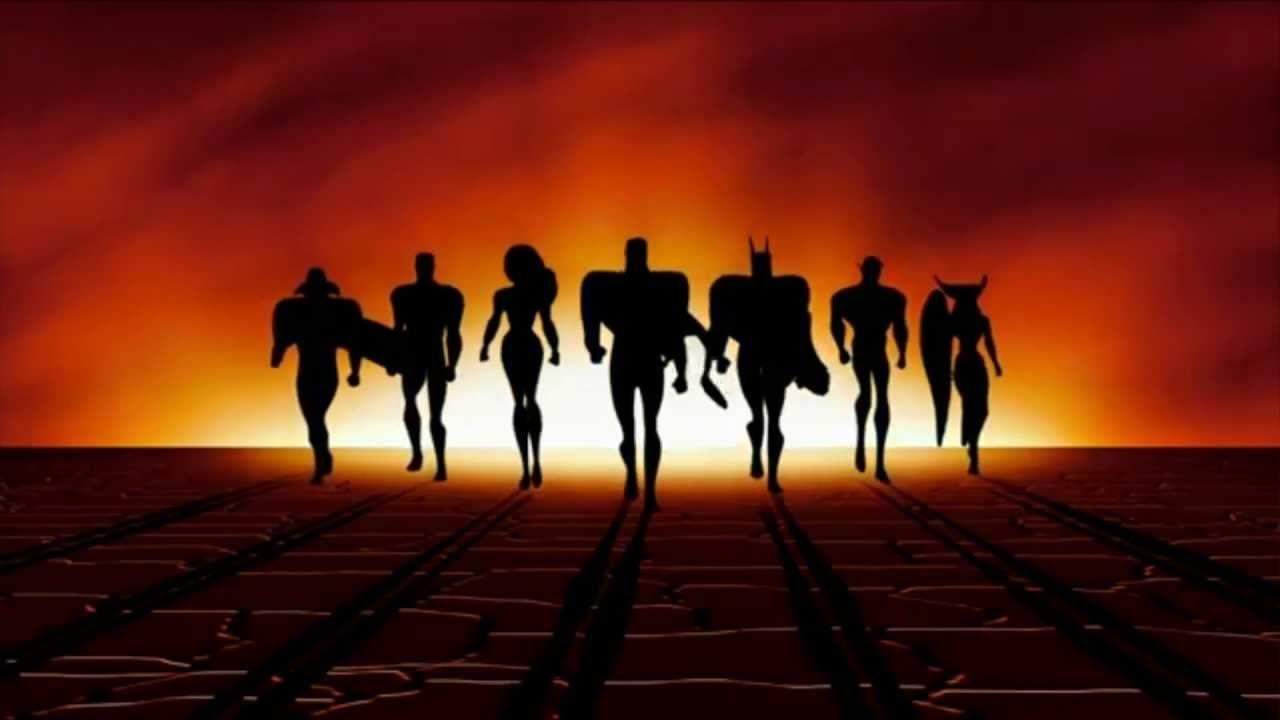 1280x720 Justice League: The Animated Series. Opening Themep 【HD