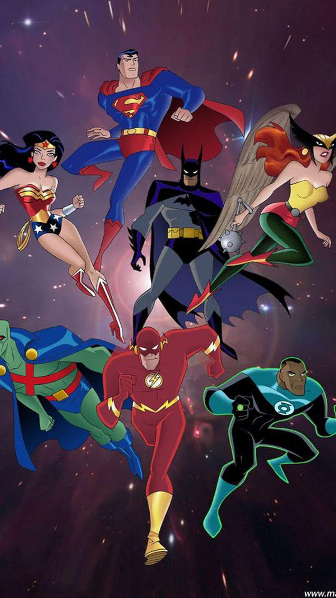 Pam Pam: Justice League Cartoon Wallpaper / Justice League HD